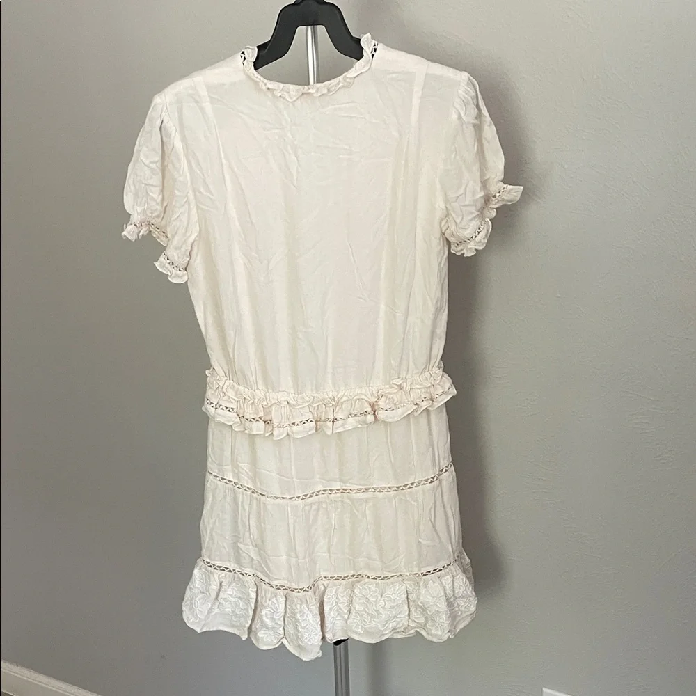 Tularosa Elegant Cream Dress - Picture 6 of 9